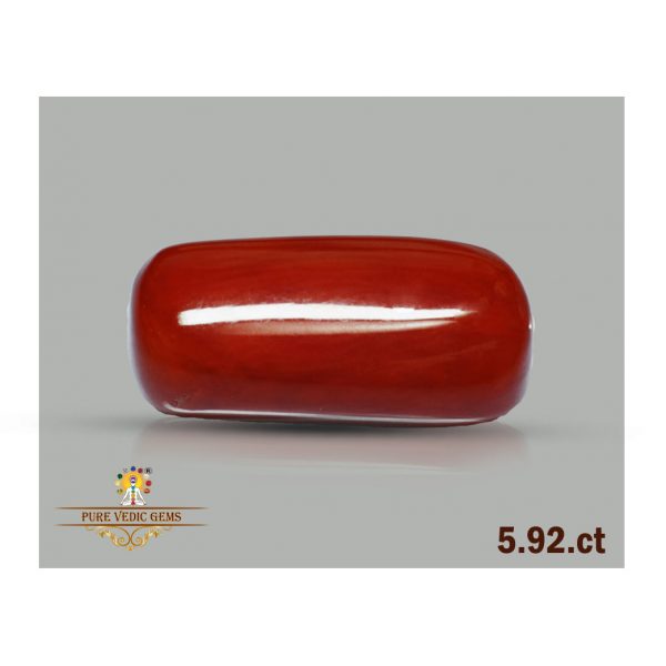 Red Coral 5.92ct-O024