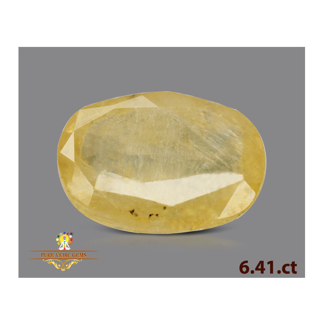 Yellow Sapphire 6.41ct. 3710 per. ct. Economy