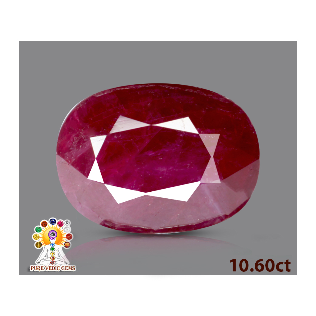 African Ruby 10.60ct.@12875per. ct. (Super Premium)