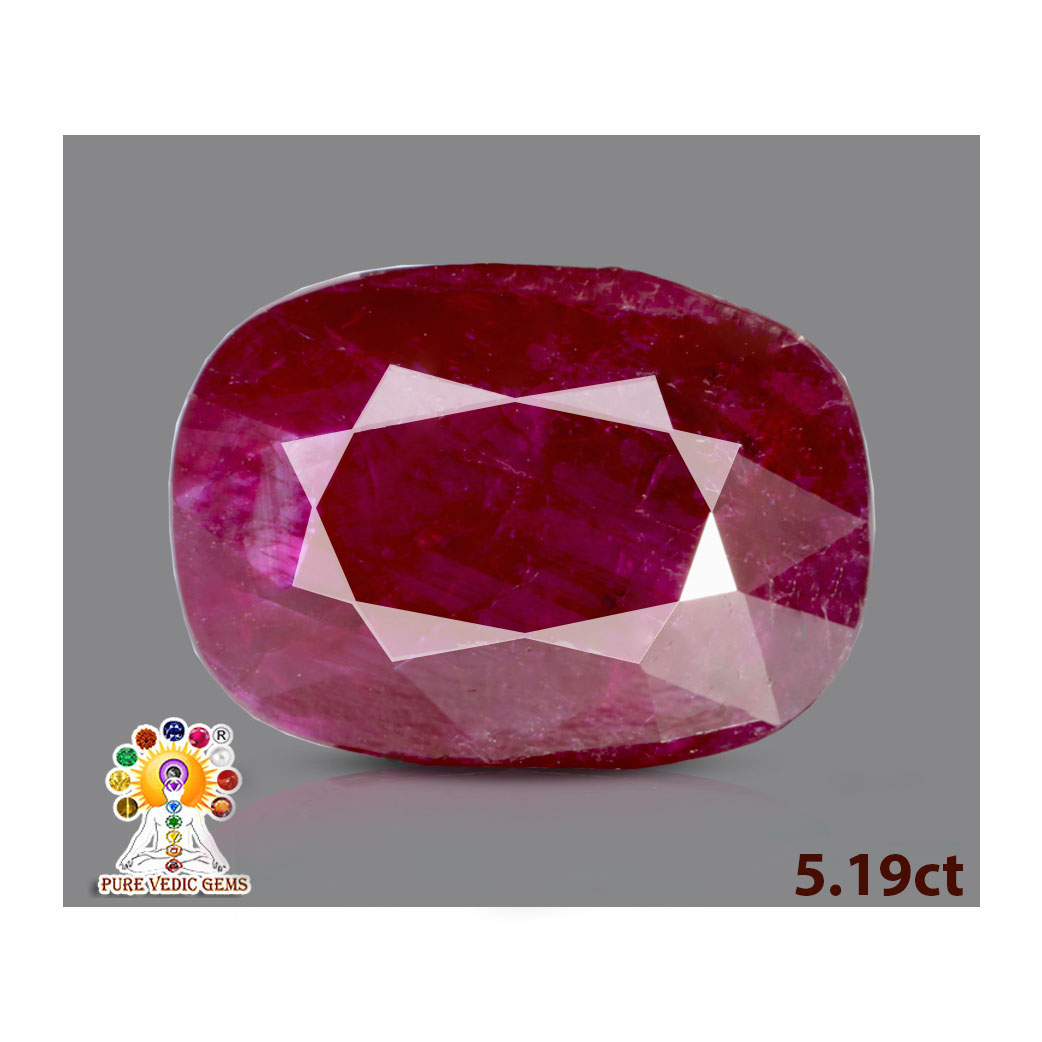 African Ruby 5.19ct.@20852 per. ct. (Luxury)