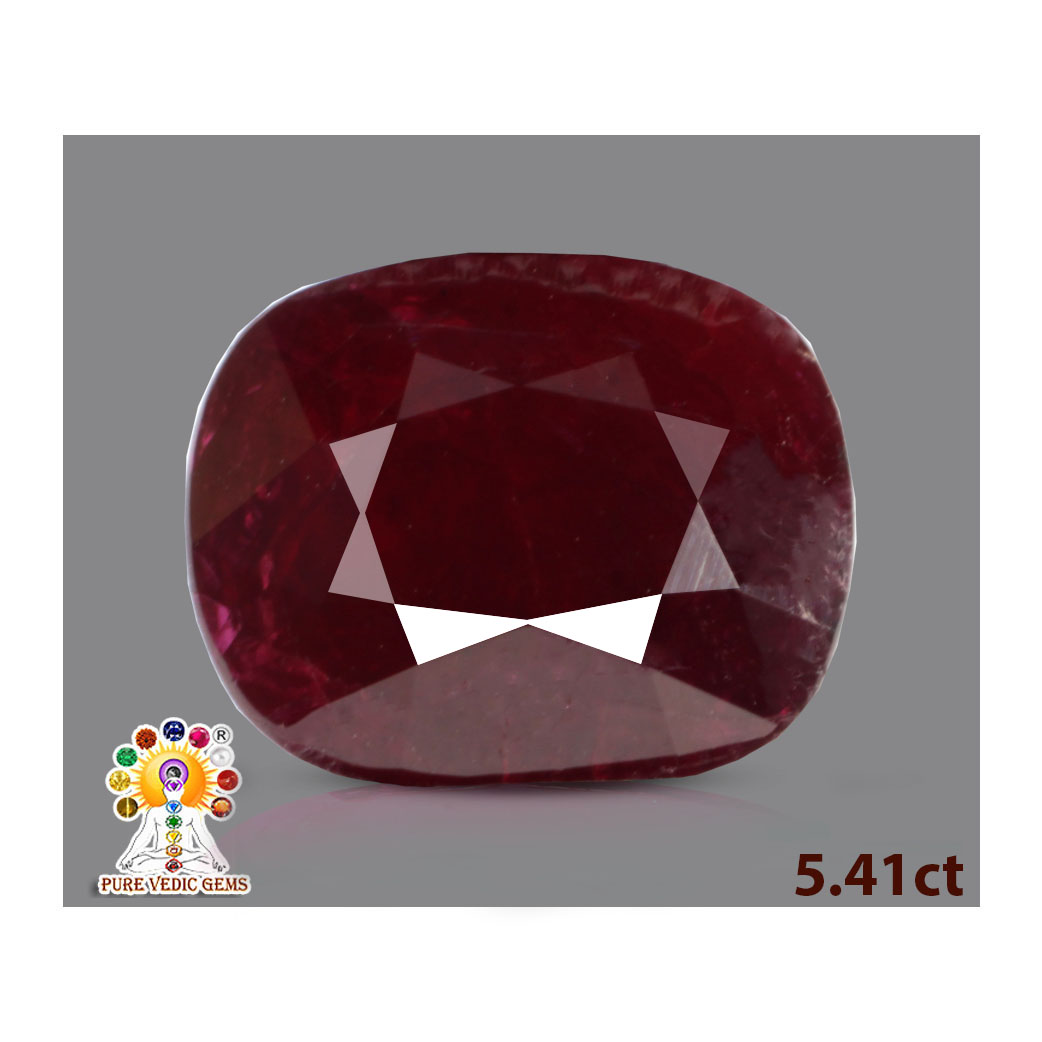 African Ruby 5.41ct.@20856 per. ct. (Luxury)