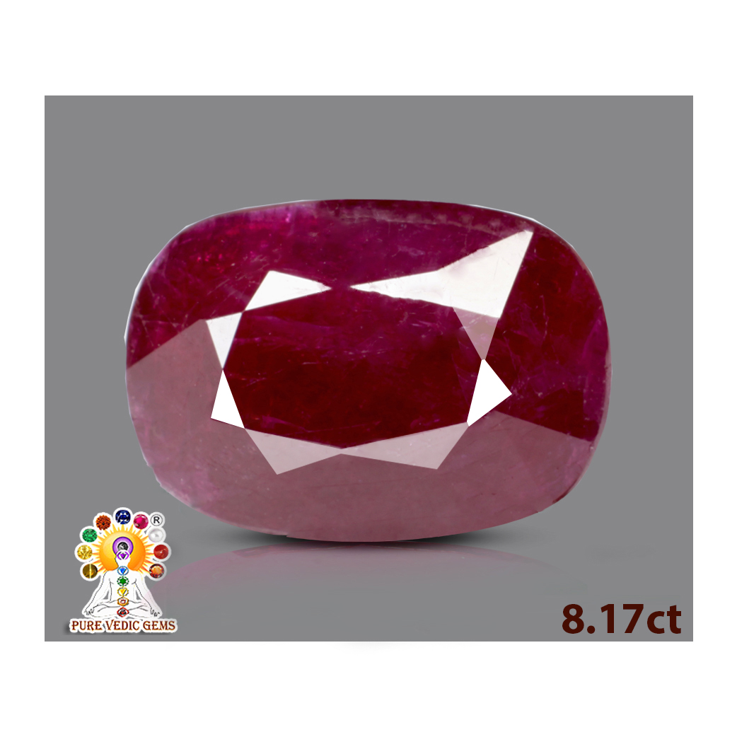 African Ruby 8.17ct.@12875per. ct. (Super Premium)
